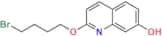 2-(4-Bromobutoxy)quinolin-7-ol