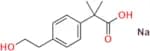 2-(4-(2-Hydroxyethyl)phenyl)-2-methylpropanoic acid, Sodium Salt
