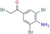 4’-Amino-2,3’,5’-tribromoacetophenone