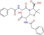 (4S)-2-(Carboxy(2-phenylacetamido)methyl)-5,5-dimethyl-3-((2-phenylacetyl)glycyl)thiazolidine-4-ca…