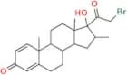 17-(2-Bromoacetyl)-17-hydroxy-10,13,16-trimethyl-6,7,8,9,10,11,12,13,14,15,16,17-dodecahydro-3H-cy…