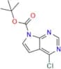 tert-Butyl 4-chloro-7H-pyrrolo[2,3-d]pyrimidine-7-carboxylate