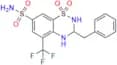 3-Benzyl-5-(trifluoromethyl)-3,4-dihydro-2H-benzo[e][1,2,4]thiadiazine-7-sulfonamide 1,1-dioxide