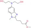 Methyl 4-(5-(bis(2-hydroxyethyl)amino)-1-methyl-1H-benzo[d]imidazol-2-yl)butanoate