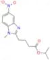 Isopropyl 4-(1-Methyl-5-nitro-1H-benzo[d]imidazol-2-yl)Butanoate