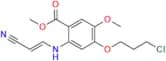 Methyl (E)-4-(3-chloropropoxy)-2-((2-cyanovinyl)amino)-5-methoxybenzoate