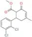 Methyl 2\',3\'-dichloro-5-methyl-3-oxo-1,2,3,6-tetrahydro-[1,1\'-biphenyl]-2-carboxylate