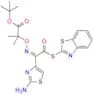 (Z)-tert-Butyl 2-(((1-(2-aminothiazol-4-yl)-2-(benzo[d]thiazol-2-ylthio)-2-oxoethylidene)amino)oxy…