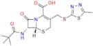 rel-(6R,7R)-3-(((5-Methyl-1,3,4-thiadiazol-2-yl)thio)methyl)-8-oxo-7-pivalamido-5-thia-1-azabicycl…