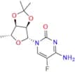 5\'-Deoxy-2\',3\'-O-isopropylidene-5-fluorocytidine