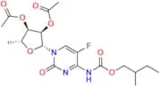 2\',3\'-Di-O-acetyl-5\'-deoxy-5-fluoro-N-[(2-methylbutoxy)carbonyl]cytidine