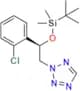 (R)-2-(2-((tert-Butyldimethylsilyl)oxy)-2-(2-chlorophenyl)ethyl)-2H-tetrazole