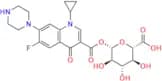(2S,3S,4S,5R,6S)-6-((1-Cyclopropyl-6-fluoro-4-oxo-7-(piperazin-1-yl)-1,4-dihydroquinoline-3-carbon…