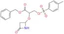 Benzyl 2-((4-oxoazetidin-2-yl)oxy)-3-(tosyloxy)propanoate