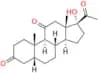 17-Hydroxy-5β-pregnane-3,11,20-trione