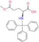 (S)-5-Methoxy-5-oxo-2-(tritylamino)pentanoic Acid