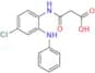 3-((4-Chloro-2-(phenylamino)phenyl)amino)-3-oxopropanoic acid