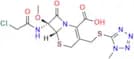 (6R,7S)-7-(2-Chloroacetamido)-7-methoxy-3-(((1-methyl-1H-tetrazol-5-yl)thio)methyl)-8-oxo-5-thia-1…