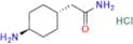 2-((1r,4r)-4-Aminocyclohexyl)acetamide