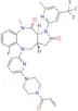 (3aR,11aS)-5-(6-(4-Acryloylpiperazin-1-yl)pyridin-2-yl)-6-fluoro-10-methyl-1-(6-methyl-4-(trifluor…