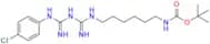 Tert-butyl (6-(3-(N-(4-chlorophenyl)carbamimidoyl)guanidino)hexyl)carbamate