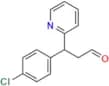 3-(P-chlorophenyl)-3-(2-pyridyl)propanal
