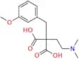 2-(2-(Dimethylamino)ethyl)-2-(3-methoxybenzyl)malonic Acid