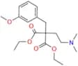 Diethyl 2-(2-(dimethylamino)ethyl)-2-(3-methoxybenzyl)malonate