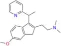 2-(6-Methoxy-3-(1-(pyridin-2-yl)ethyl)-1H-inden-2-yl)-N,N-dimethylethan-1-amine