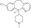 8-Chloro-11-fluoro-11-(1-methylpiperidin-4-yl)-6,11-dihydro-5H-benzo[5,6]cyclohepta[1,2-b]pyridine