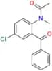 N-(2-Benzoyl-4-chlorophenyl)-N-methylacetamide