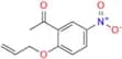 1-(2-(Allyloxy)-5-nitrophenyl)ethanone