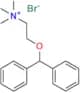 2-(Diphenylmethoxy)-N,N,N-trimethylethanaminium Bromide