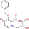 1-(2,3-Dihydroxypropyl)-4-oxo-3-[(phenylmethyl)oxy]-1,4-dihydro-2-pyridinecarboxylic acid