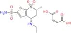 (4R,6R)-4-(Ethylamino)-6-methyl-5,6-dihydro-4H-thieno[2,3-b]thiopyran-2-sulfonamide 7,7-dioxide Ma…