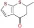 6-Methyl-5,6-dihydro-4H-thieno[2,3-b]thiopyran-4-one