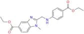Ethyl 2-(((4-(ethoxycarbonyl)phenyl)amino)methyl)-1-methyl-1H-benzo[d]imidazole-5-carboxylate