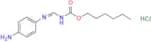 Hexyl ((4-aminophenyl)(imino)methyl)carbamate Hydrochloride
