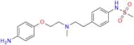 N-(4-(2-((2-(4-Aminophenoxy)ethyl)(methyl)amino)ethyl)phenyl)methanesulfonamide
