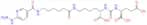 (14S,18S)-1-(6-Hydrazineylidene-1,6-dihydropyridin-3-yl)-1,8,16-trioxo-2,9,15,17-tetraazaicosane-1…