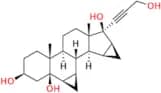 17-(3-Hydroxy-1-propynyl)-6β,7β:15β,16β-dimethyleneandrostane-3β,5β,17β-triol