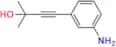 4-(3-Aminophenyl)-2-methyl-3-butyn-2-ol