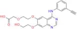 Acetic acid, 2-[2-[[4-[(3-ethynylphenyl)amino]-7-(2-hydroxyethoxy)-6-quinazolinyl]oxy]ethoxy]