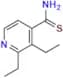 2,3-Diethylpyridine-4-carbothioamide