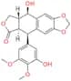 (5R,5aR,8aR,9R)-9-Hydroxy-5-(3-hydroxy-4,5-dimethoxyphenyl)-5,8,8a,9-tetrahydrofuro[3',4':6,7]naph…