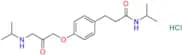 Esmolol Isopropyl Amide Analog Hydrochloride