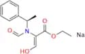 Ethyl (R)-3-hydroxy-2-(N-(1-phenylethyl)formamido)acrylate, Sodium Salt