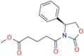 Methyl (S)-5-oxo-5-(2-oxo-4-phenyloxazolidin-3-yl)pentanoate