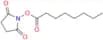 2,5-Dioxopyrrolidin-1-yl octanoate