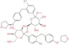 (3R,4S,5S,6R)-2-(4-Chloro-3-(4-(((R)-tetrahydrofuran-3-yl)oxy)benzyl)phenyl)-6-((((3R,4S,5S,6R)-2-…